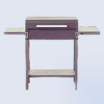 мангал с крышкой