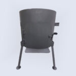 печь без трубы с дверцей для казана