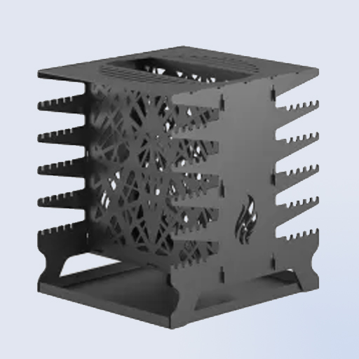 Вертикальный мангал